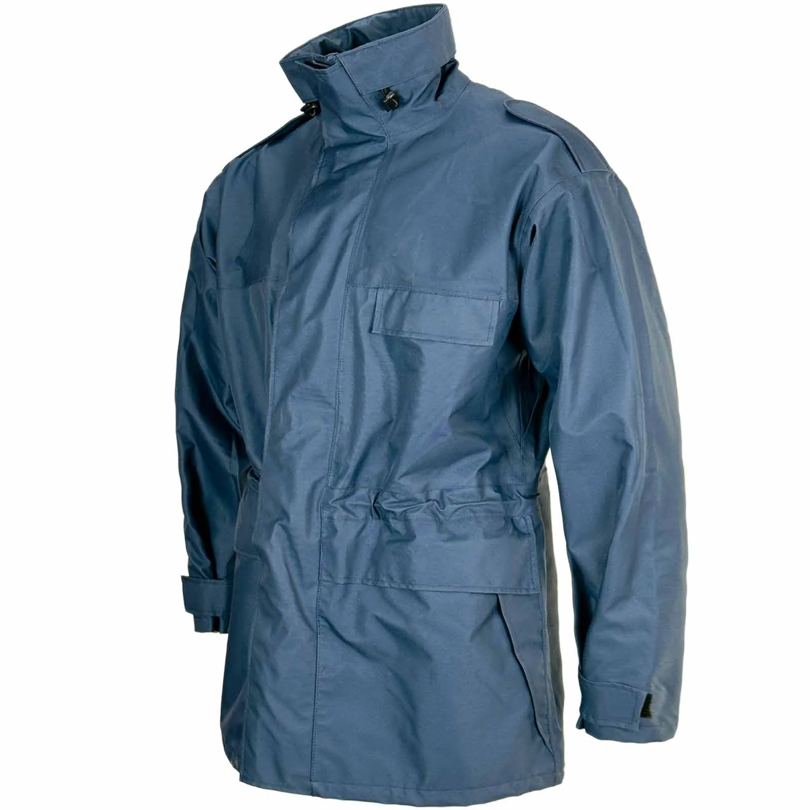 British RAF Blue Goretex Jacket | With Reflective Strip - Image 2