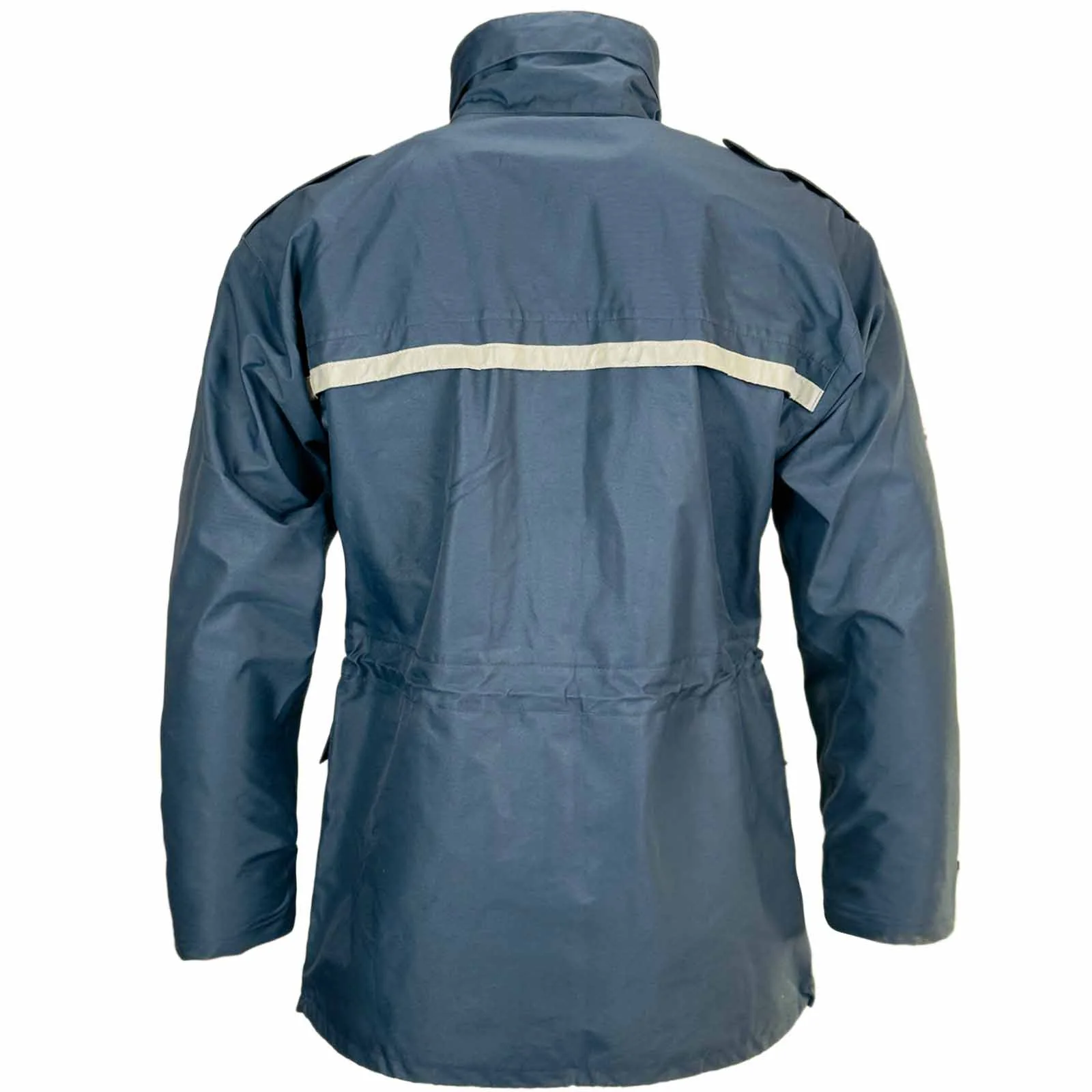 British RAF Blue Goretex Jacket | With Reflective Strip - Image 3