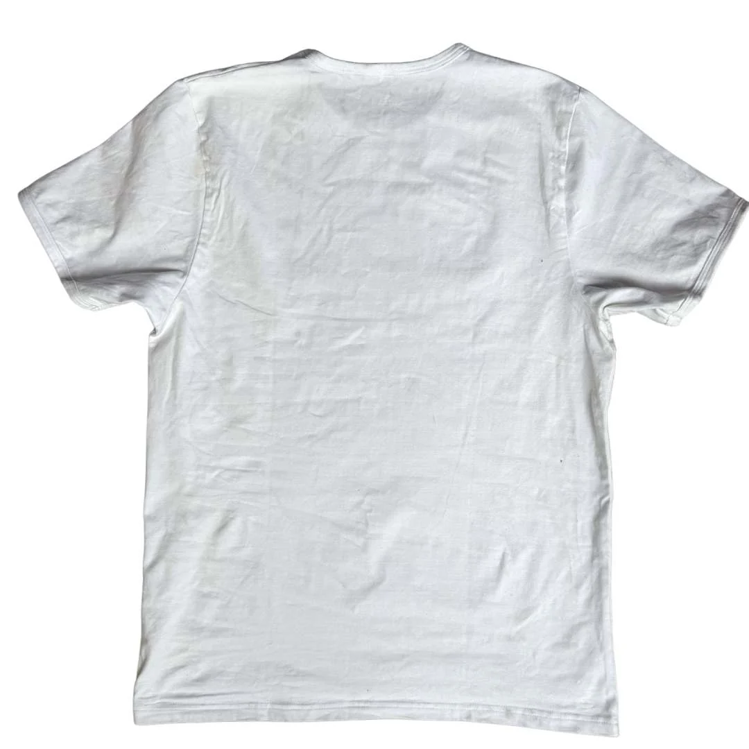 Dutch Army Heavy Cotton White T-shirt - Image 3