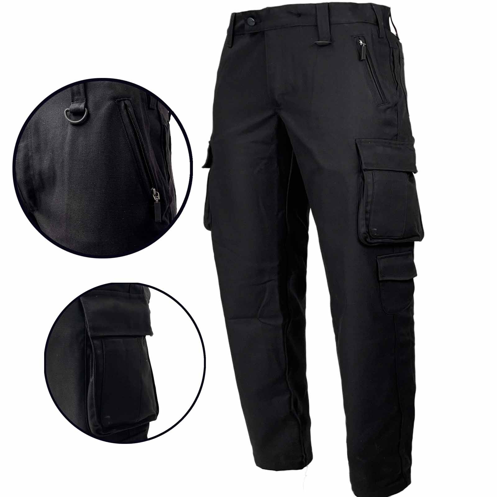 Dutch Army Black Combat Trousers - Image 2