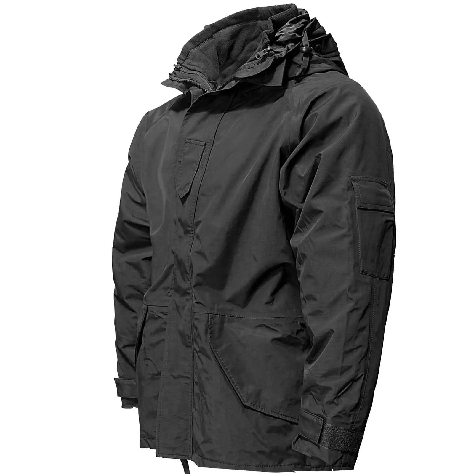 ECWS Gen I Military Winter Men Jacket with Fleece - Black - Image 2
