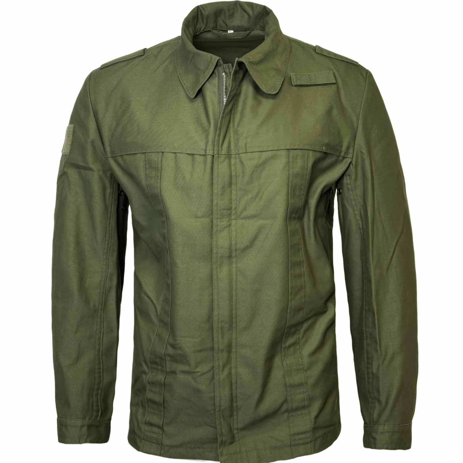 Women's German Police Green Moleskin Jacket - Late Pattern