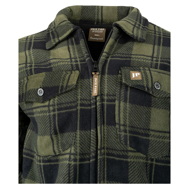 Jack Pyke Tundra Checked Fleece Shirt - Image 10