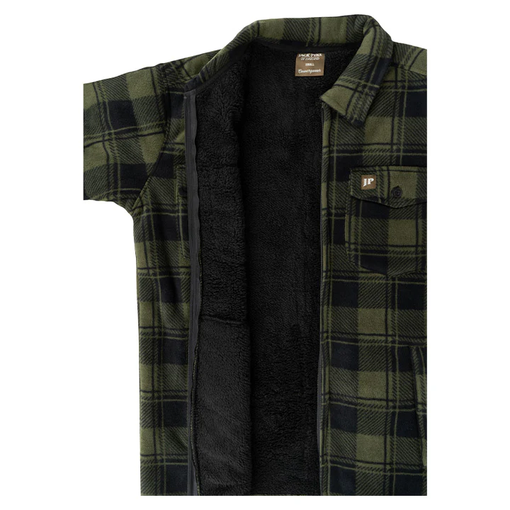 Jack Pyke Tundra Checked Fleece Shirt - Image 12