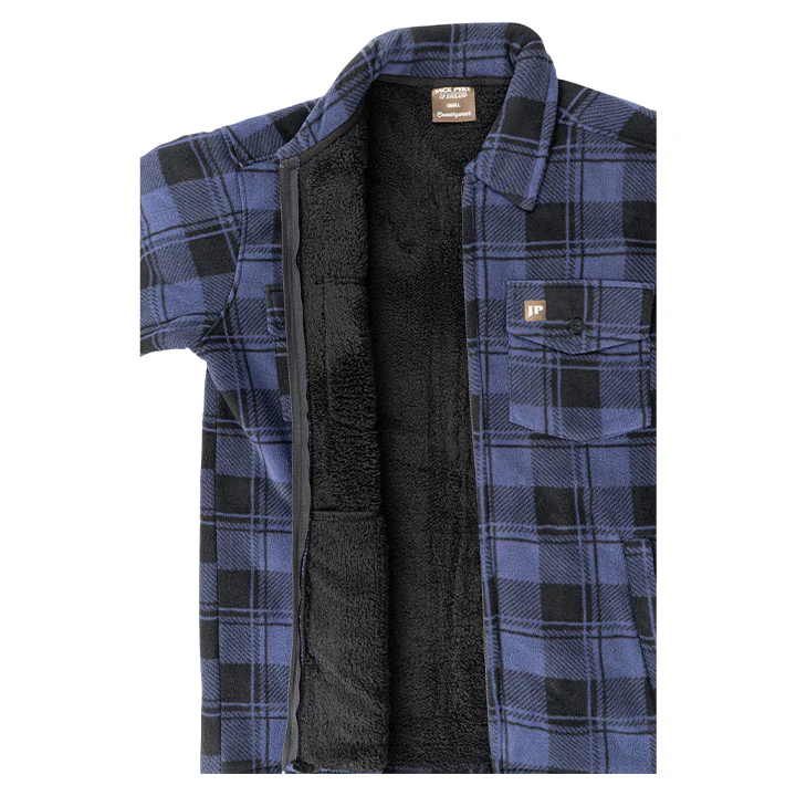 Jack Pyke Tundra Checked Fleece Shirt - Image 14