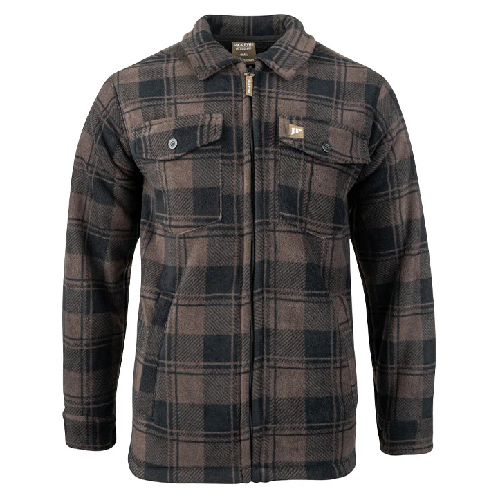 Jack Pyke Tundra Checked Fleece Shirt - Image 5