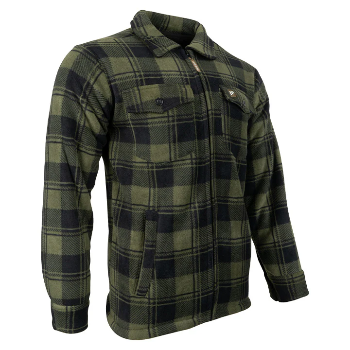 Jack Pyke Tundra Checked Fleece Shirt - Image 7