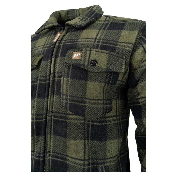 Jack Pyke Tundra Checked Fleece Shirt - Image 9