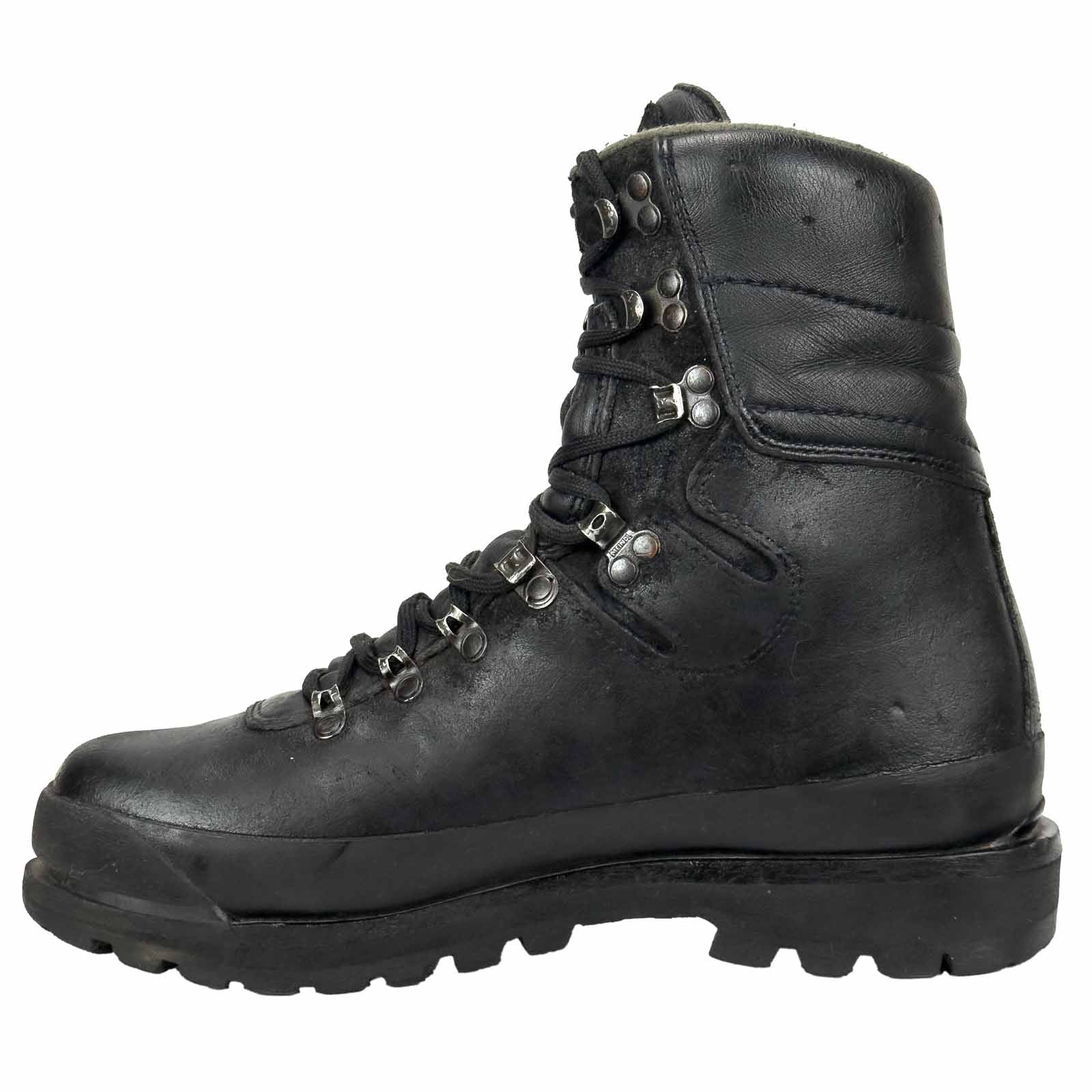 Meindl Black Mountain Leather Combat Boots - Image 2
